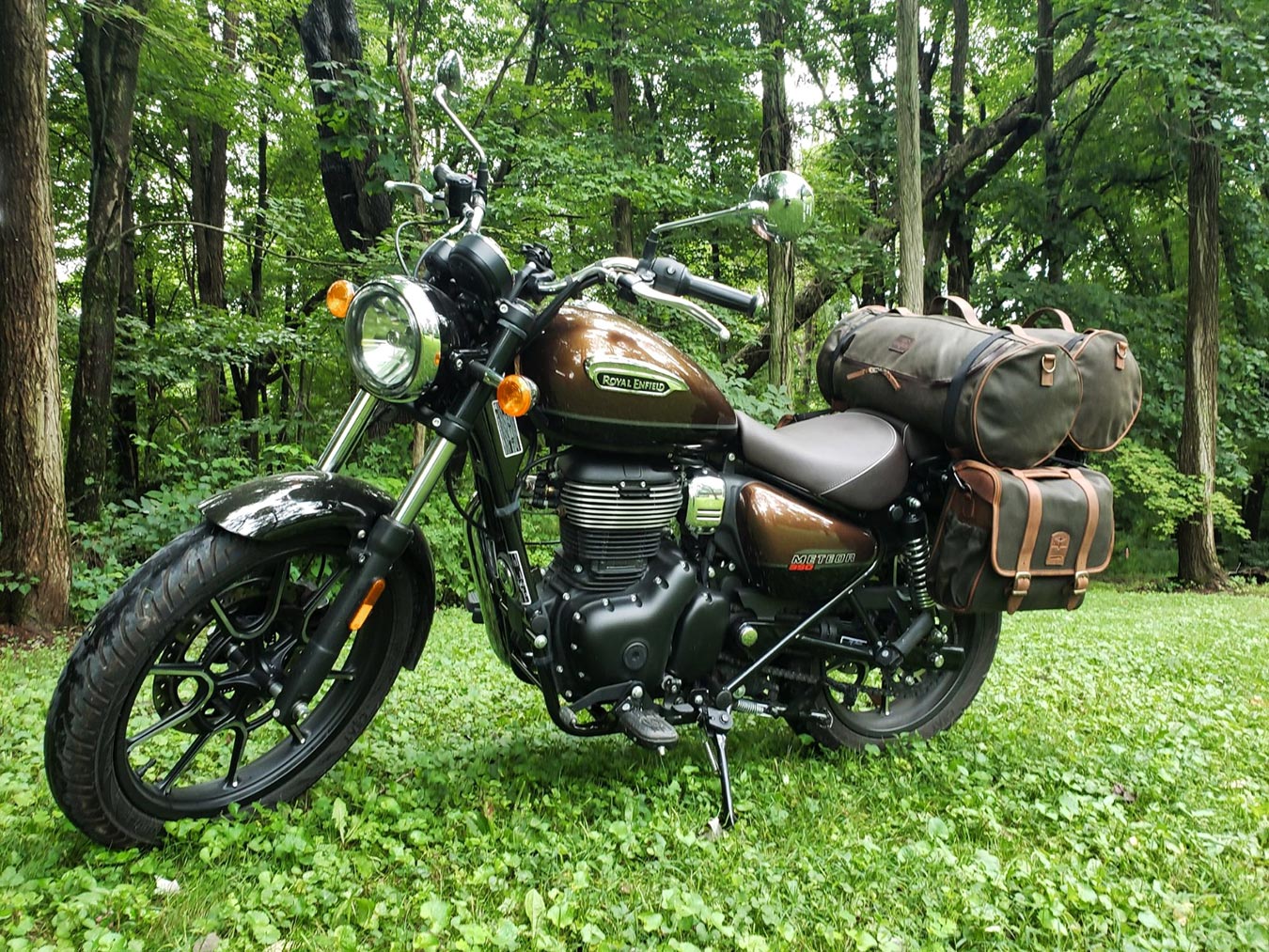 Best luggage for Royal Enfield Meteor 350.