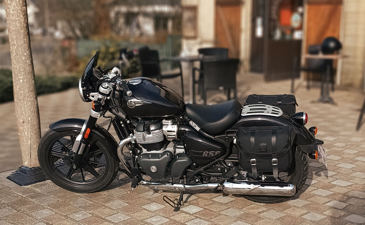 Best hard panniers for Super Meteor 650.