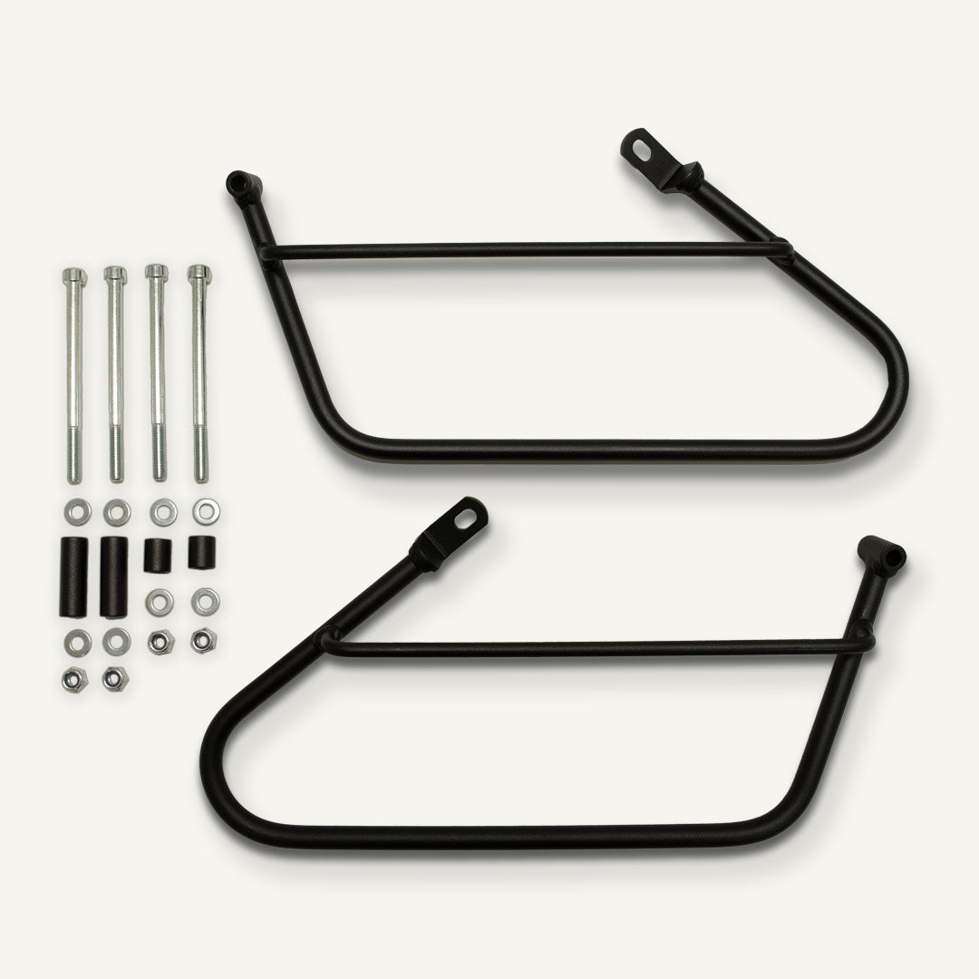 Mounting frame for saddlebag made for Royal Enfield Himalayan 450.