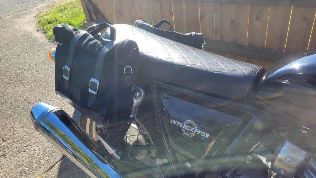 Best saddlebag for Royal Enfield Interceptor 650.