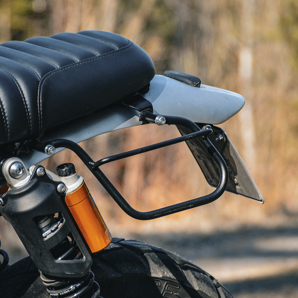 Best saddlebag holder for Triumph Scrambler 1200.