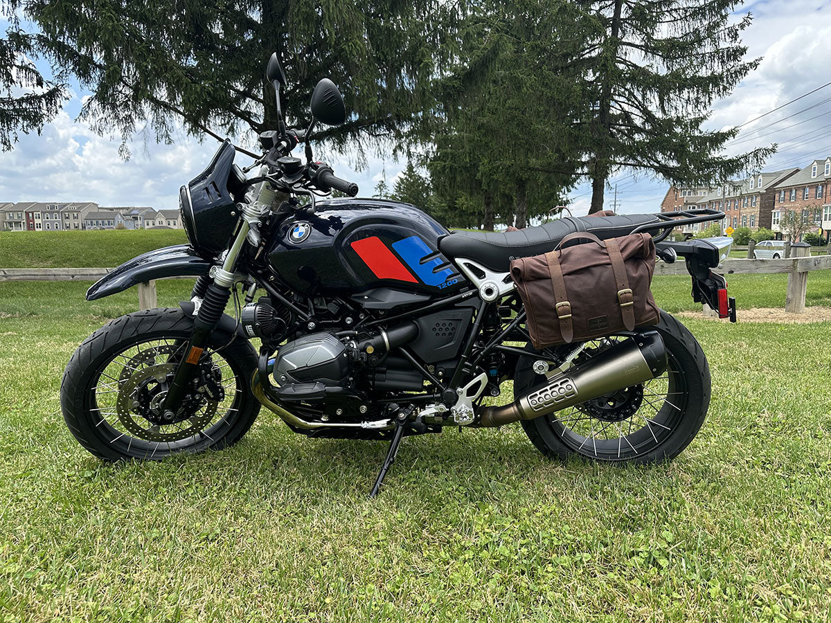 Cool soft saddlebag for BMW R NINET.