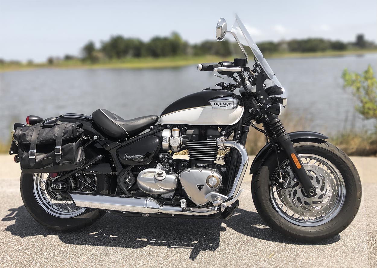 Cool saddlebag for Speedmaster.