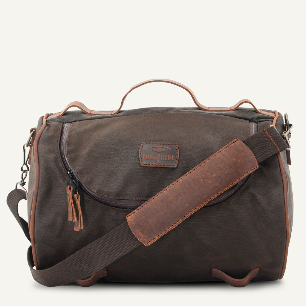 Cool motorcycle tail bag.