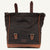 Soft vintage motorcycle saddlebag.