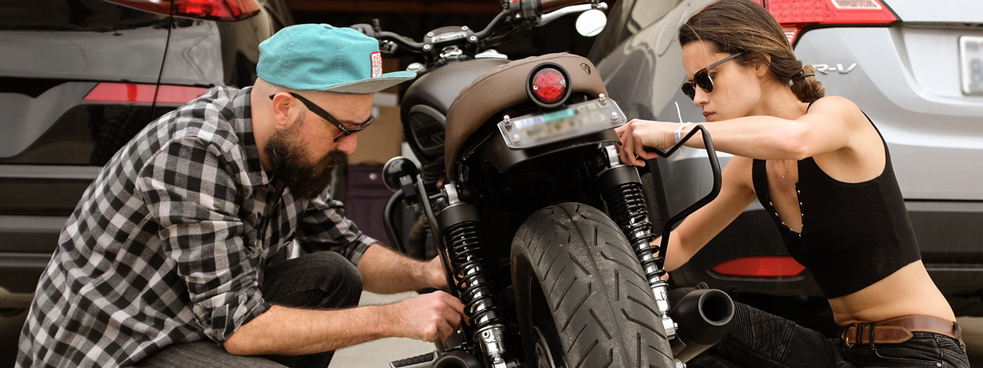 How to install saddlebag holders.