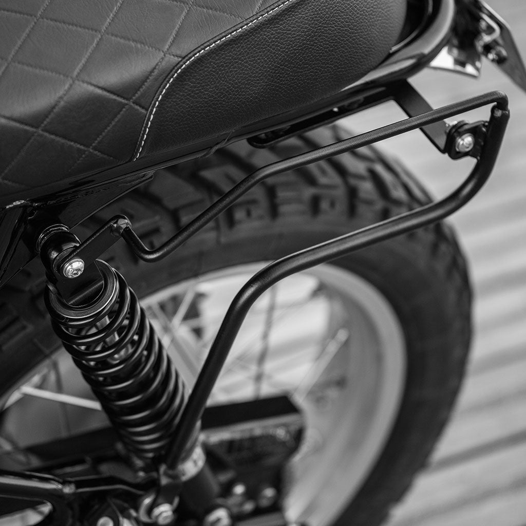 Best saddlebag holder for the Royal Enfield Interceptor 650.