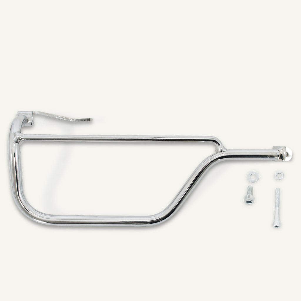 Saddlebag brackets for Moto Guzzi V7 Special.