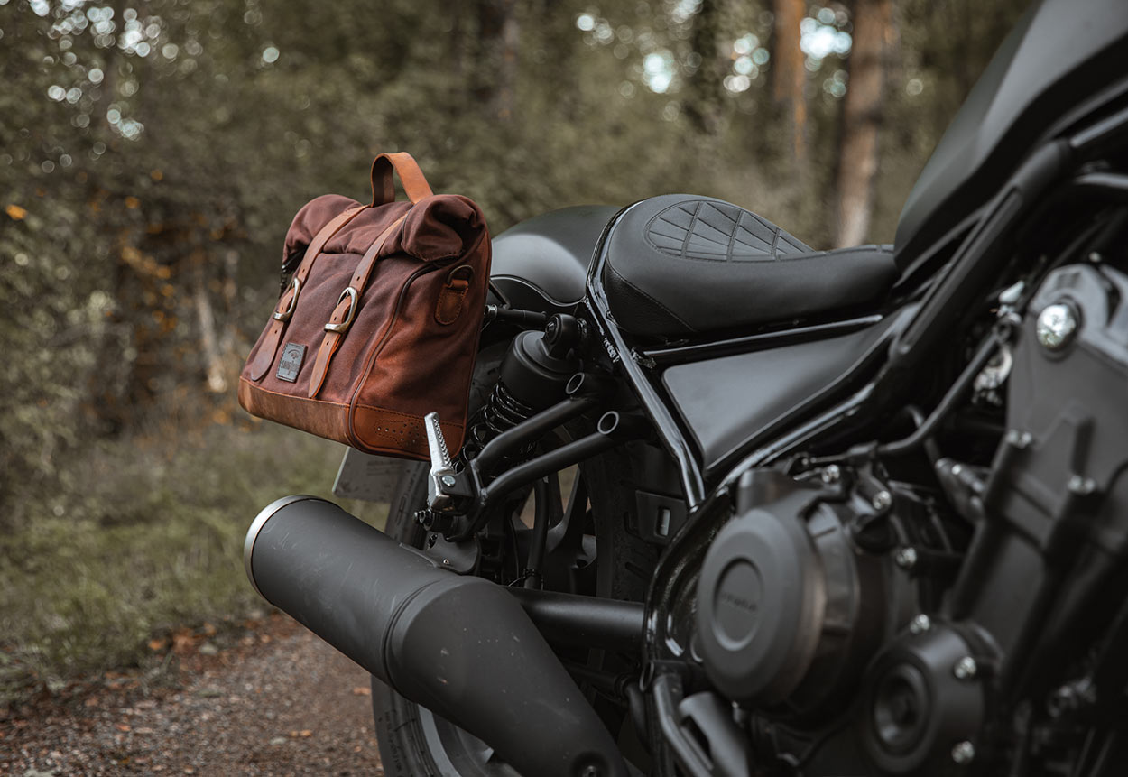 Best quality saddlebag for Honda Rebel.