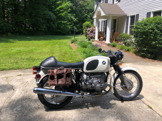 71 R75/5 moto vintage saddlebags.