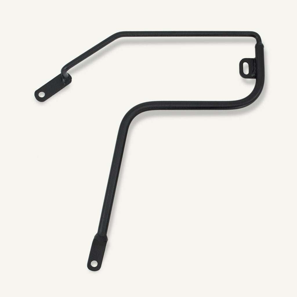 Black saddlebag holder for Royal Enfield 650