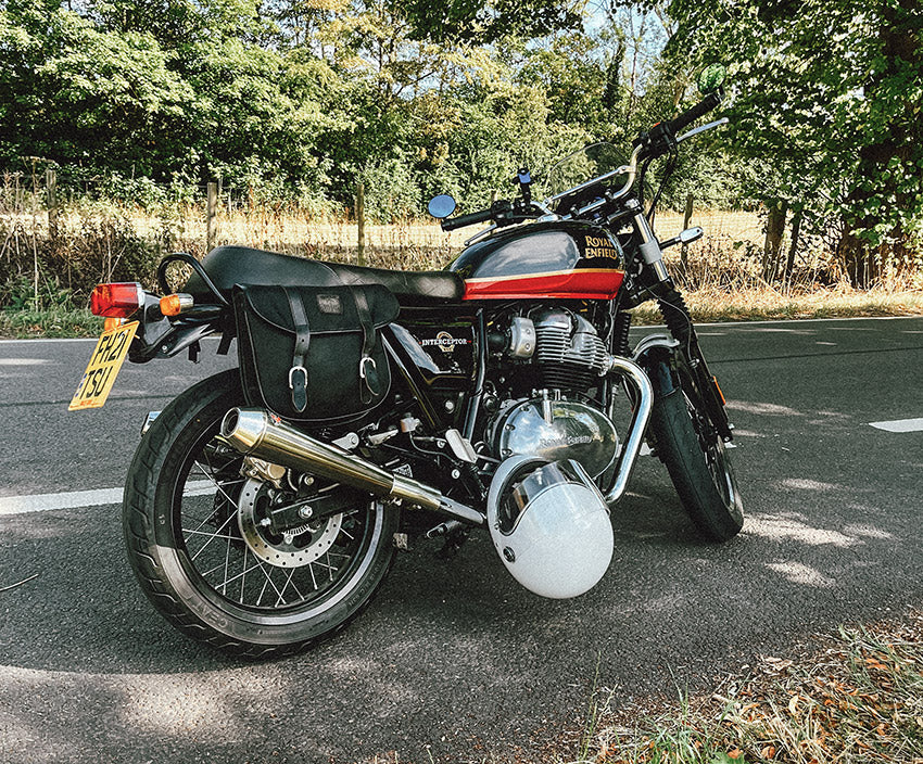 Best saddlebag for Royal Enfield Sunset Strip