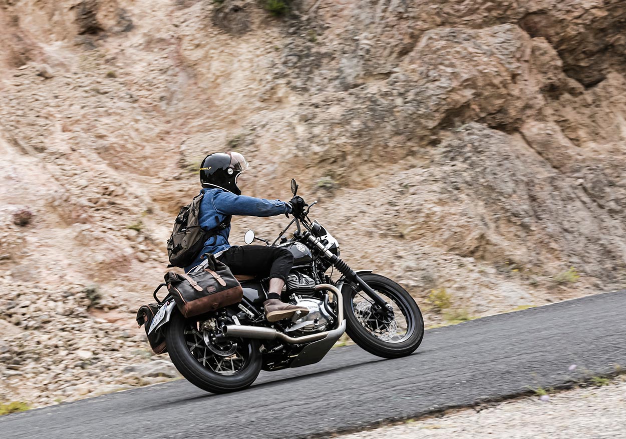 Saddlebags for Royal Enfield Interceptor 650.