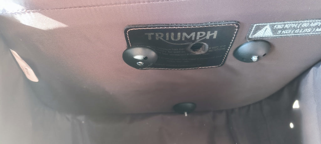 Triumph pannier.