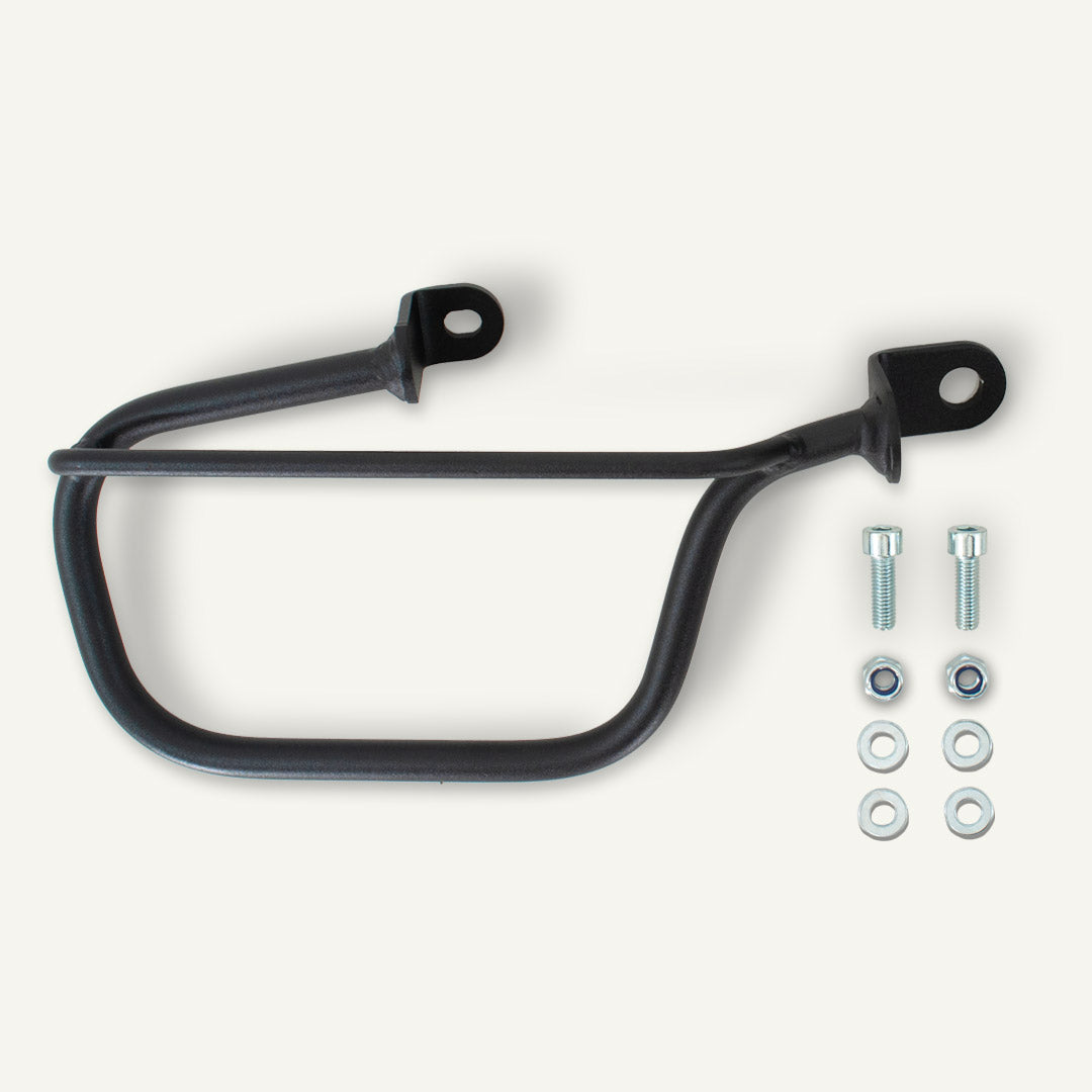 Saddlebag holder for kawa W800.